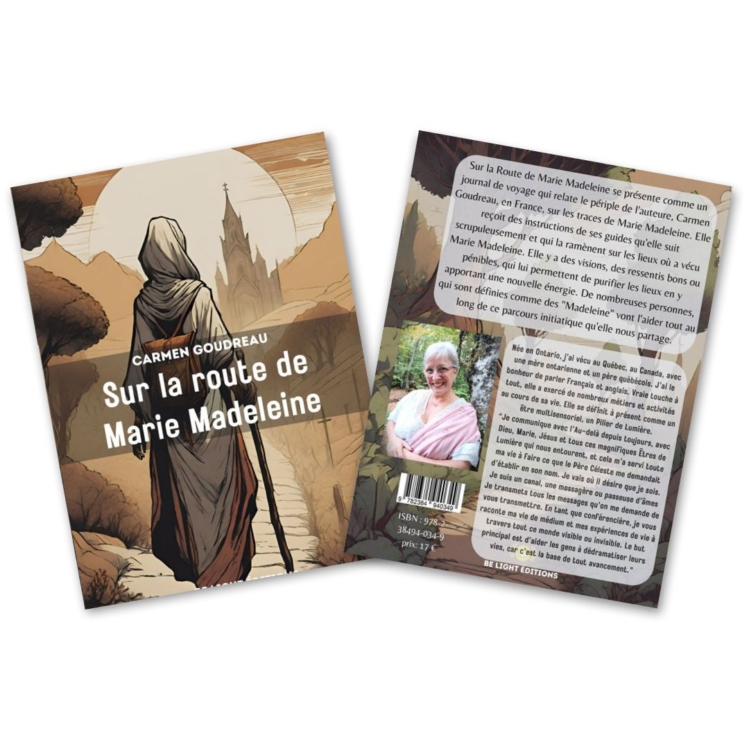 Roman "Sur la route de Marie-Madeleine", de Carmen GOUDREAU